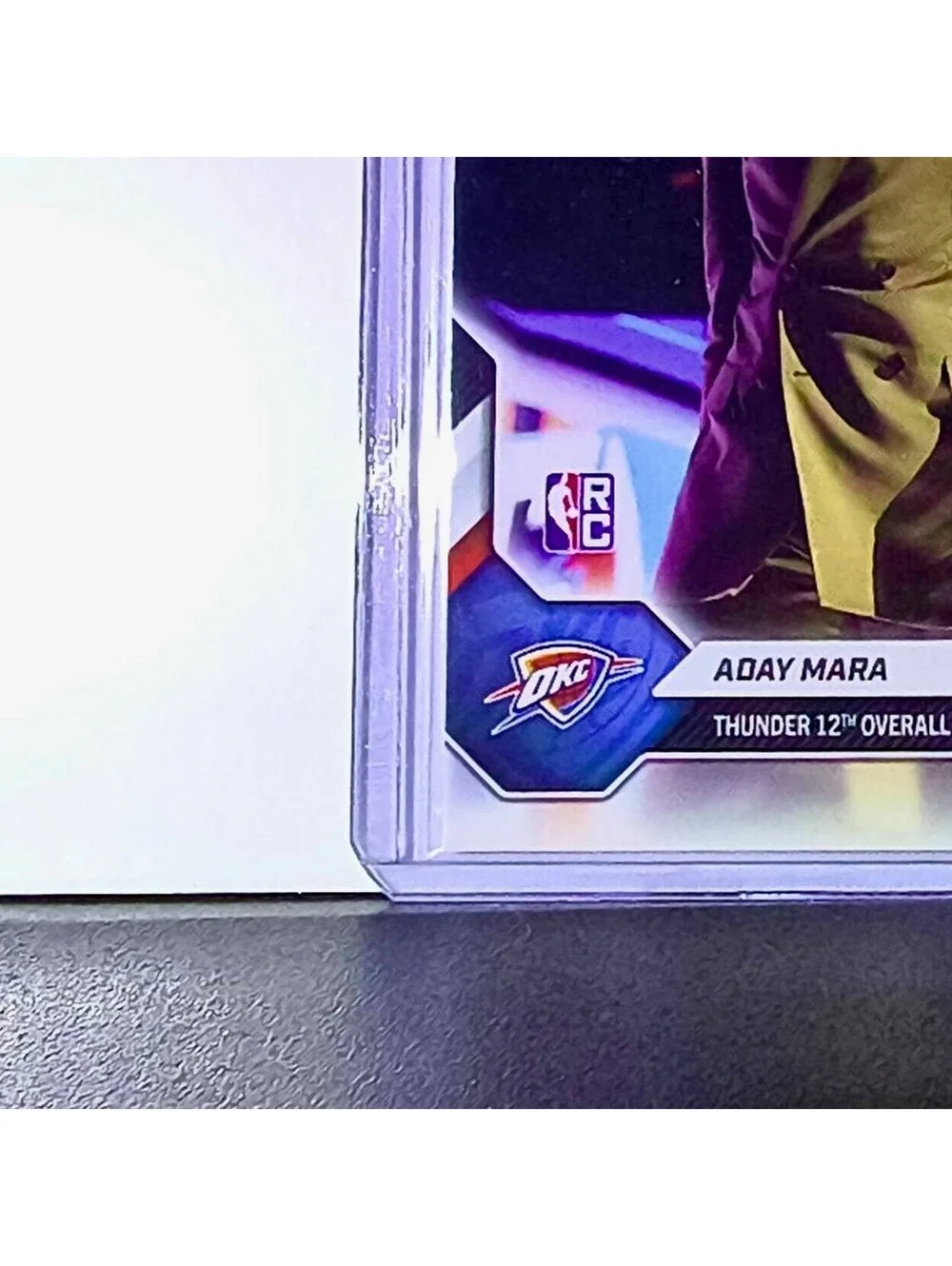 Aday Mara Rookie 2026-27 Topps NBA Draft #AMAR Card OC Thunder